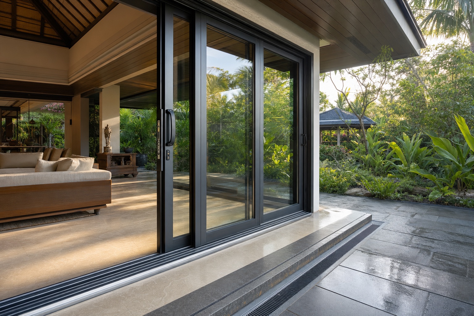 Illustrative Extreme-Spec Premium Villa Window & Door System application: Urban high-noise luxury residences